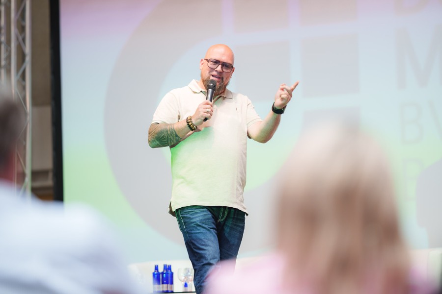 Vortrag vor Publikum