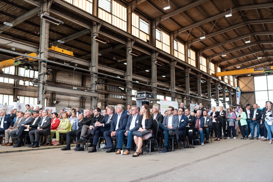 Publikum in der Halle