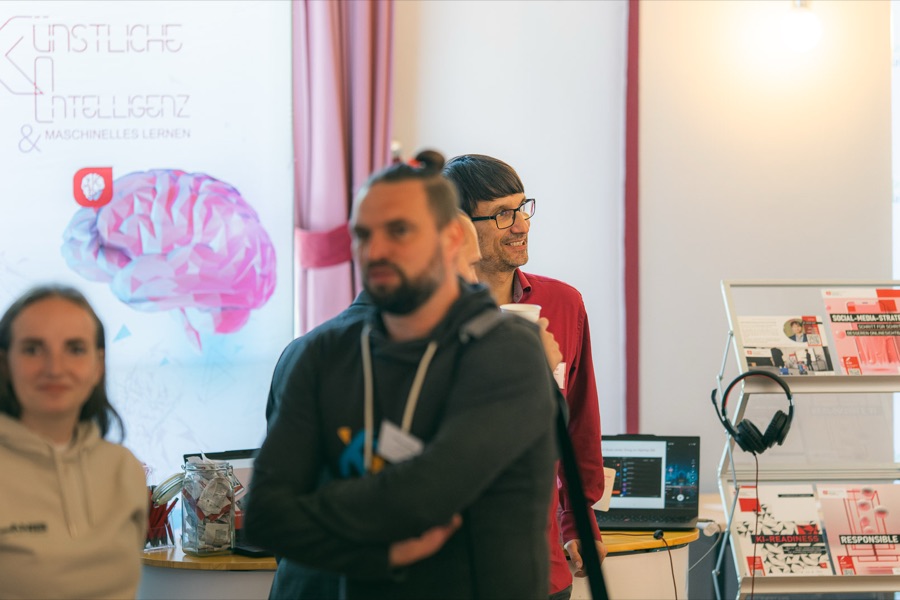 Gespräche in der Ausstellung