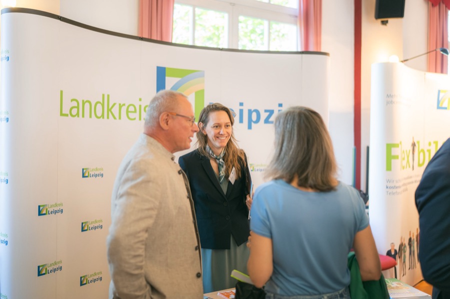 Gespräche in der Ausstellung