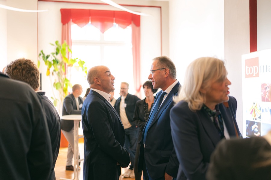 Gespräche in der Ausstellung