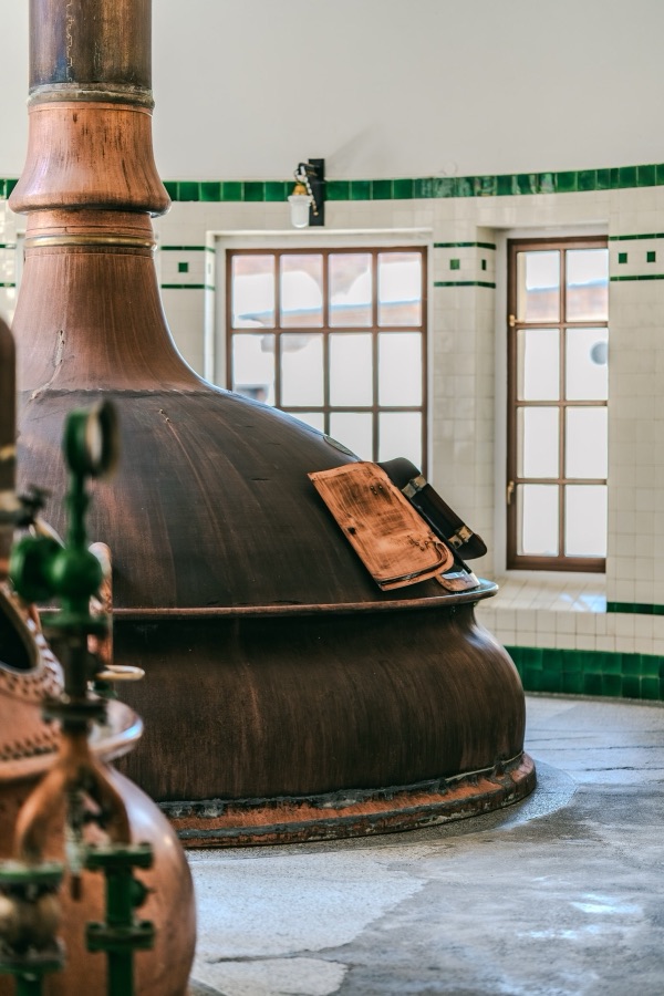 Sudkessel im Sudhaus
