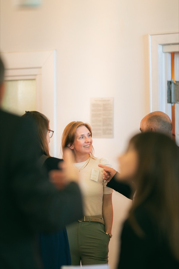 Gespräche in der Ausstellung